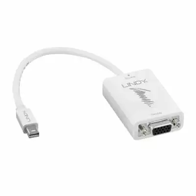 Lindy Mini DisplayPort To VGA Adapter - 41015 - Brand New • £3.49