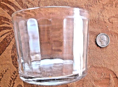 $2.50 • Buy Old 8-ounce Glass Jelly Jar With 3-3/4 Inch Diameter Top Circa 1930's-1940's