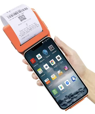 POS Machine Terminal Printer Mobile POS Portable Back Clip Receipt Printer • $64.99