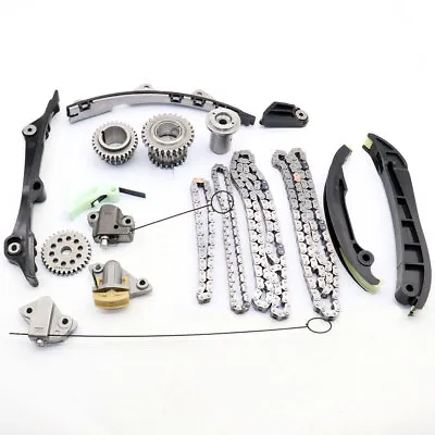 Timing Chain Kit For Maserati Ghibli Levante Quattroporte 3.0TT V6 Engine 323513 • $157.25