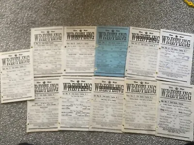 The Star Wrestling Program Lot Wwwf Wwf Vtg Andre The Giant Bruno Lot Trenton NJ • $95