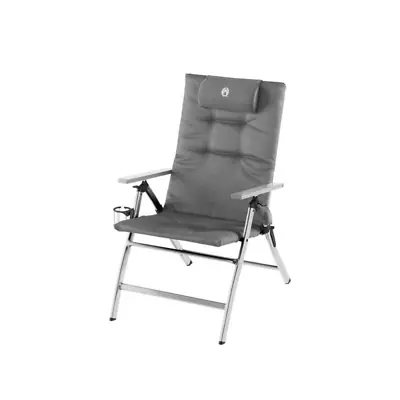 Coleman Recliner Chair 5 Position Aluminium Camping Garden Outdoor Caravan Seat • £89.95