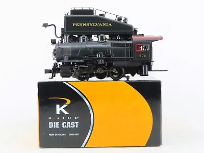 O Gauge 3-Rail K-Line K3480-0001 PRR Pennsylvania 0-6-0 Steam Locomotive #505 • $449.95