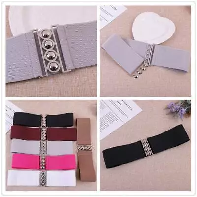 £4.68 • Buy Nurse Belt Vintage Retro Elasticated Wide Classic Waist Cincher