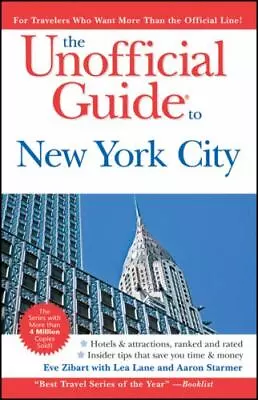 The Unofficial Guide To New York City By Zibart Eve • $6.44