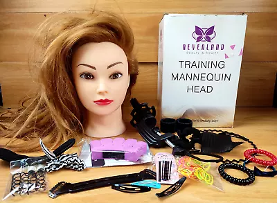 Salon Training Mannequin Head Neverland Beauty & Health Table Clamp Accessories • £19.99