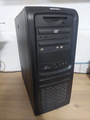 £125 • Buy Mesh Chieftec Gaming Black XP Retro Gaming PC - Geforce Athlon Quake 3 