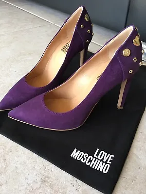 Love Mochino Ponted Toe Heels Size 38 • $89