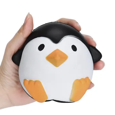 $15.10 • Buy Super Kawai Jumbo Penguins Slow Rising Cream Scented Decompression Cute Kid Toy