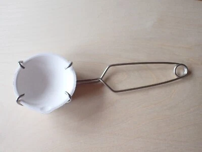 £11.99 • Buy Silversmith 3 Inch Ceramic Melting Crucible Dish With Handle 