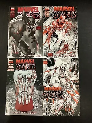 Marvel Zombies Black White Blood #1-4 Comic Lot Full Series Mature Reader Ennis • $24.99