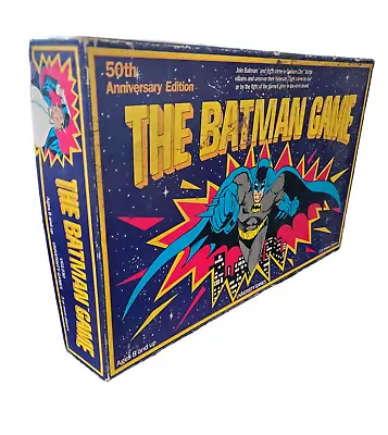 The Batman Vintage Board Game 1989 50th Anniversary Edition 3 Pluse Player Game • $22.99