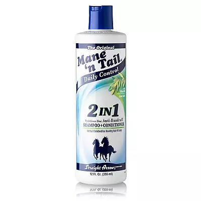 Mane N Tail Daily Control 2 In 1 Anti-Dandruff Shampoo And Conditioner 12 Ounce • $12.99
