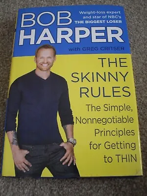 £3 • Buy Bob Harper - The Skinny Rules Hardback (From The Biggest Loser USA)