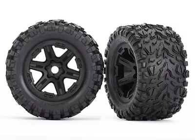 Traxxas E-Revo VXL Brushless Tires & Wheels Assembled : 8672 • $39.95