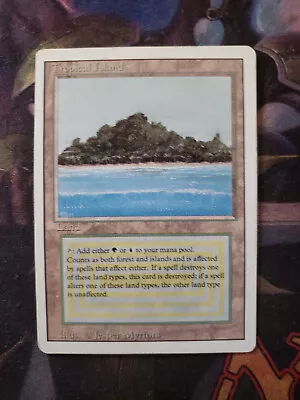MTG Tropical Island Revised Edition Dual Land Rare Excellent • $202.50