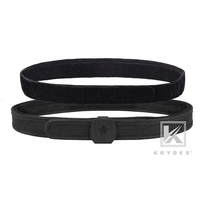 KRYDEX IPSC USPSA 1.5 In Competition Belt Race Shooting Belt 2 Belt System Black • $19.95