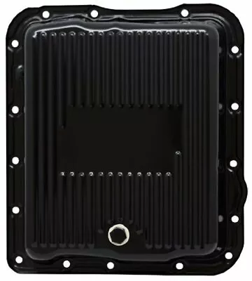 GM 700R4 Black Aluminum Transmission Pan Trans 4L60E 4L65E Sbc Bbc Chevy 700-R4 • $94.63