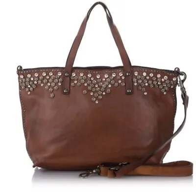 Campomaggi Shopper Bella Di Notte Large Tote Bag RRP $800 • $450