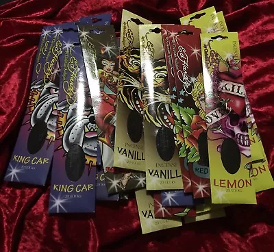 Bnip Authentic Rare Ed Hardy By Christian Audigier 20 Incense Sticks King 👑 Car • $19.48