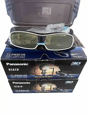 PANASONIC VIERA 3D Full HD Glasses TY-EW3D10E • £64.99