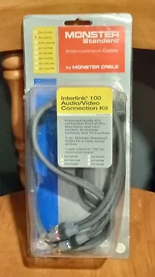 Monster Standard- Interconnect Cable- Interlink 100 Audio/Video Connection Kit • $11.50