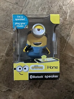 IHOME DESPICABLE ME MINION BLUETOOTH SPEAKER BRAND NEW SEALED • $15