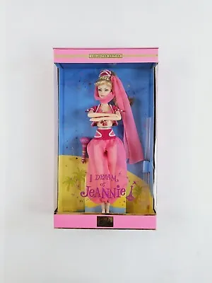 I Dream Of Jeannie Barbara Eden Barbie Doll 2000 Mattel #22913 New Vtg • $103.50