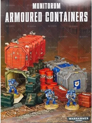 Warhammer 40000 Munitorum Armored Container - Sector Mechanicus Terrain - 1x • £10