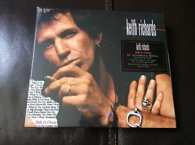 Keith Richards. Talk Is Cheap 30th Anniversary Edition Cd Digipak New/sealed. G1 • £6