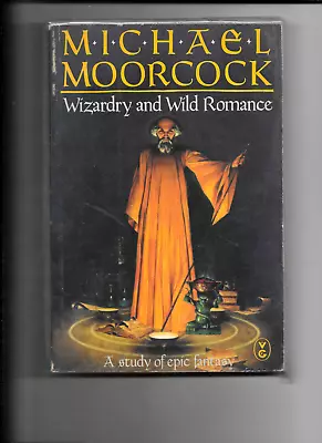 MOORCOCK LOT X 4 WIZARDRY WILD ROMANCE/MARS TRIL ECT  1STEDUK80'S/90'S SEE INFO! • £7.99