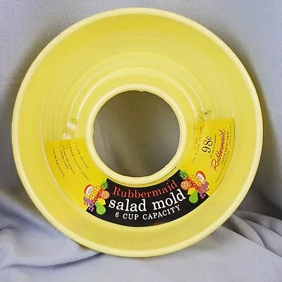 Rubbermaid Vintage Salad Mold 2981 Gelatin Fruit NOS New Made In USA • $9.99