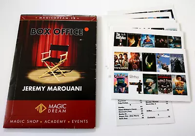 BOX OFFICE By Jeremy Marouani - Mind Reading Mentalism Magic Trick • £14.99