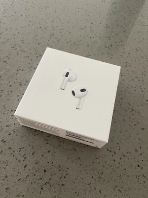 $185 • Buy Genuine Apple AirPods 3rd Generation Wireless In-Ear Headset - White