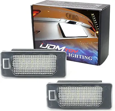 Super White Error Free LED License Plate Lights For Audi B8 A4 A5 S4 S5 Q5 TT • $16.19