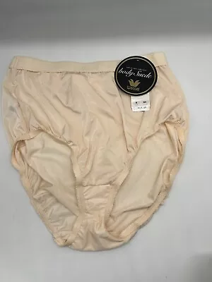 VTG WACOAL BODY SUEDE 89360 HI-CUT BRIEFS NOS PANTIES 8 XL Peachy Pink Nordstrom • $31