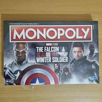 Monopoly Marvel The Falcon And The Winter Solider Board Game Brand New & Sealed • £13.99