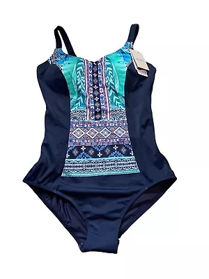 Amoena 38C Navy Swimming Costume Swimwear One Piece  • $31.07