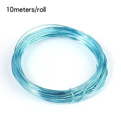 10 Meters/lot Multiple Colors Metal Wire Aluminum For Jewelry Making DIY Crafts • $7.49