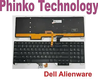 BRAND NEW Keyboard For DELL Alienware 17x R2 R3 With Backlit + Frame US • $105