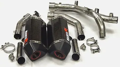 Yamaha Yzf R1 Scorpion Rp -  Carbon Serket Half Exhaust System End Can 2009-2014 • $580.96