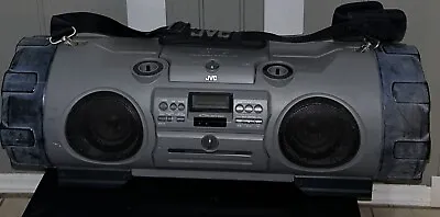 Vintage JVC Boombox RV-B90 Kaboom Radio/CASSETTE NOT WORKING • $98