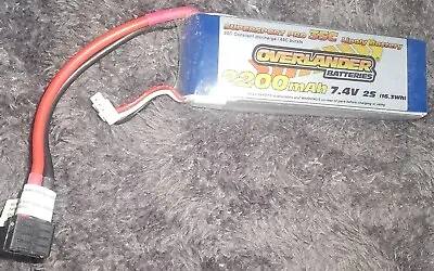 2200 MAh 7.4V 16.3Wh 2S 35C Super Sport LiPo Battery  • £10