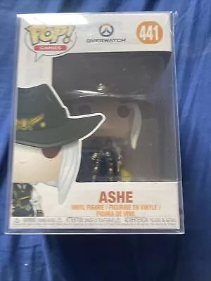 $20 • Buy Overwatch Ashe Pop Vinyl + Soft Protector