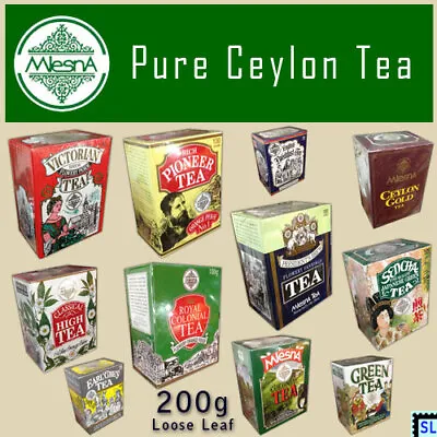 Sri Lanka Tea Pure Ceylon Mlesna Specialty Loose Leaf 200g • $12.39