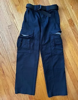 $23 • Buy ELBECO UNIFORM 8 POCKET (2 ZIPPED) CARGO PANTS E7024R MIDNIGHT NAVY 29x31 Reg