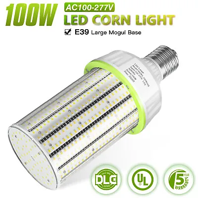 (400W Equivalent) 5000K Daylight E39 Mogul Base Warehouse LED Corn Light Bulb • $58.75