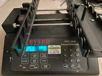 Harvard Apparatus 70-2001 PHD  2000 Infuse / Withdraw Multi-Syringe Pump PHD2000 • $790