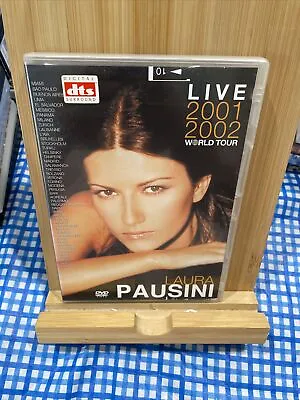 Laura Pausini Live 2001 2002 World Tour Region All DVD Rare • £22.32