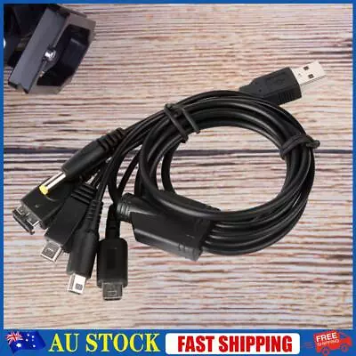 5 In1 Charging Cable Universal 1.2m/4 Ft For Nintendo NDSL / NDS NDSI XL 3DS • $10.39